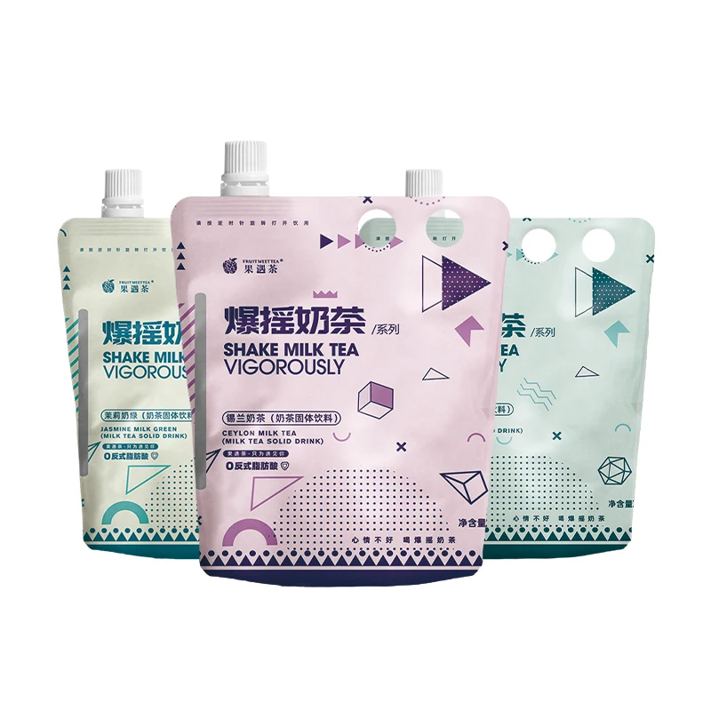 Low Moq Cafe Grains Flavor Drink Supplier Carry Milk Tea For Hot Sale