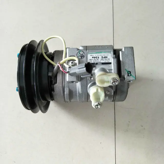 Excavator Air Conditioner Compressor 20Y-979-6121 For PC130-7 PC200-7 PC300-8 PC360-7 PC400-7 PC400-8 AC Compressor
