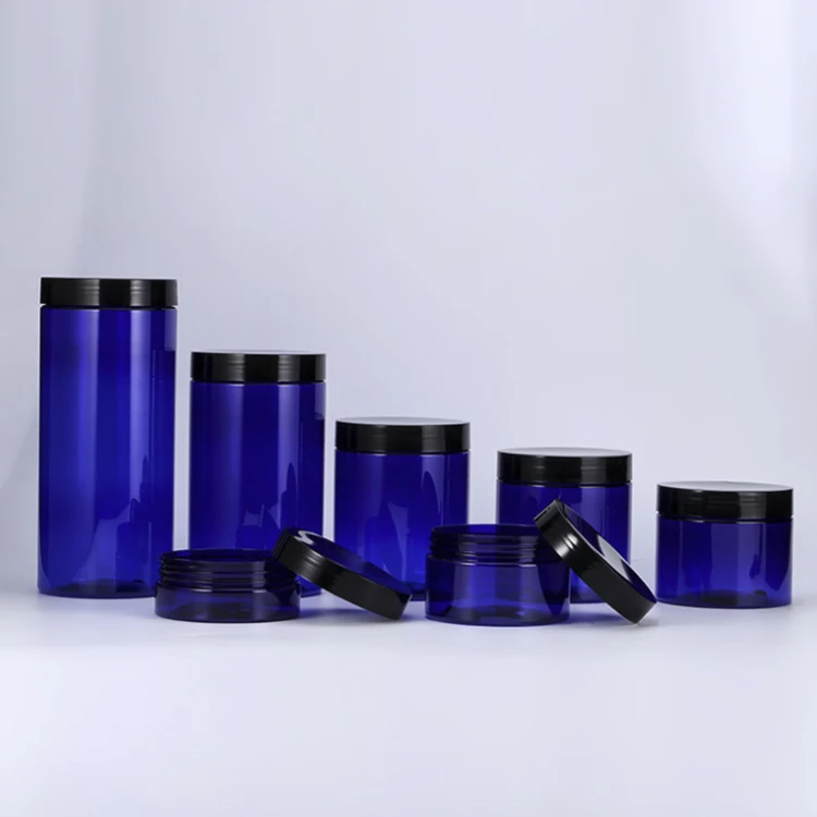 16oz 500ml 12 ounce wide round mouth thick clear plastic storage bottles and pickle jars 300ml