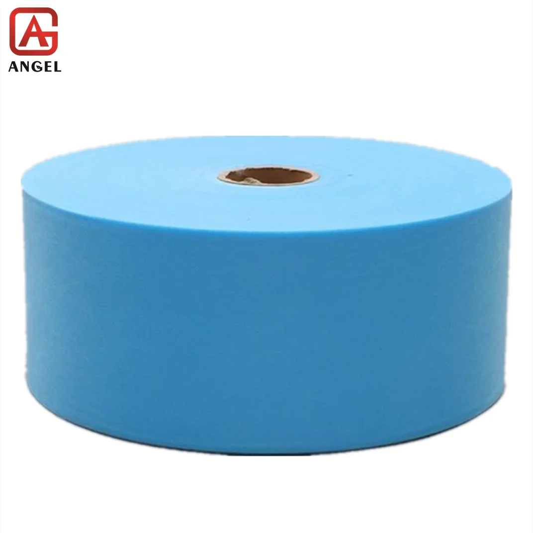 Angel PP Nonwoven Fabric Soft S/SS/SSS/SMS Nonwoven Rolls 25g Medical Material