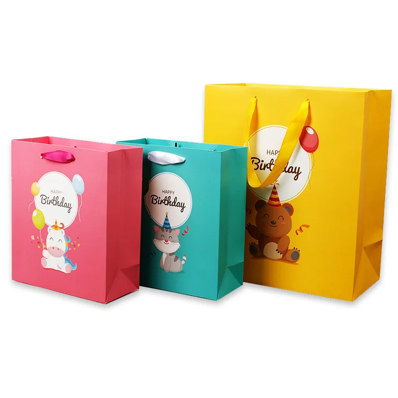 Custom Logo Luxury White Ivory Card Board Art Paper Bag Cardboard Paper Gift Bag