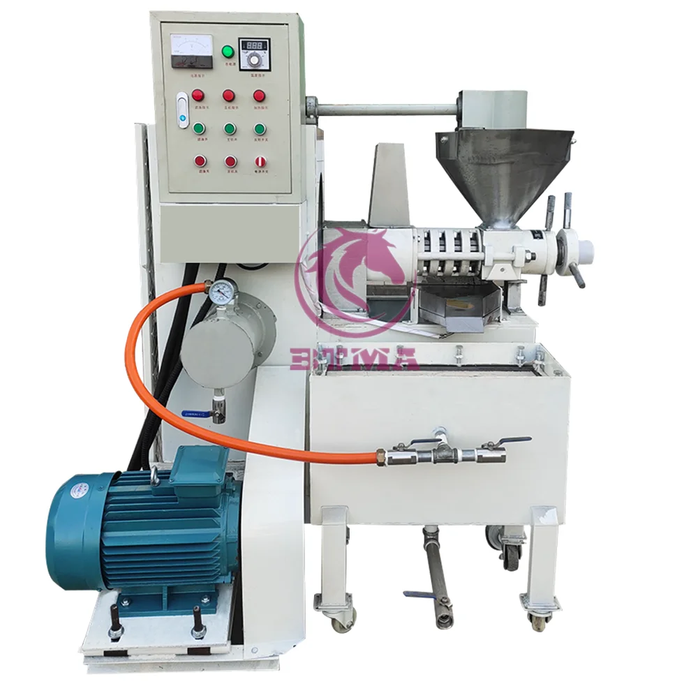 BTMA- 6YL-70 Professional oil press machine Oil press with vacuum pump Oil expelling machine