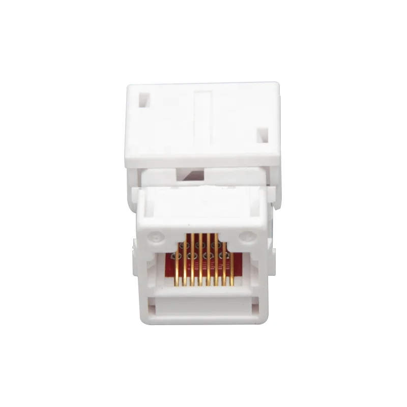RJ45 CAT6A Keystone Jack UTP Female Computer Modular Jack