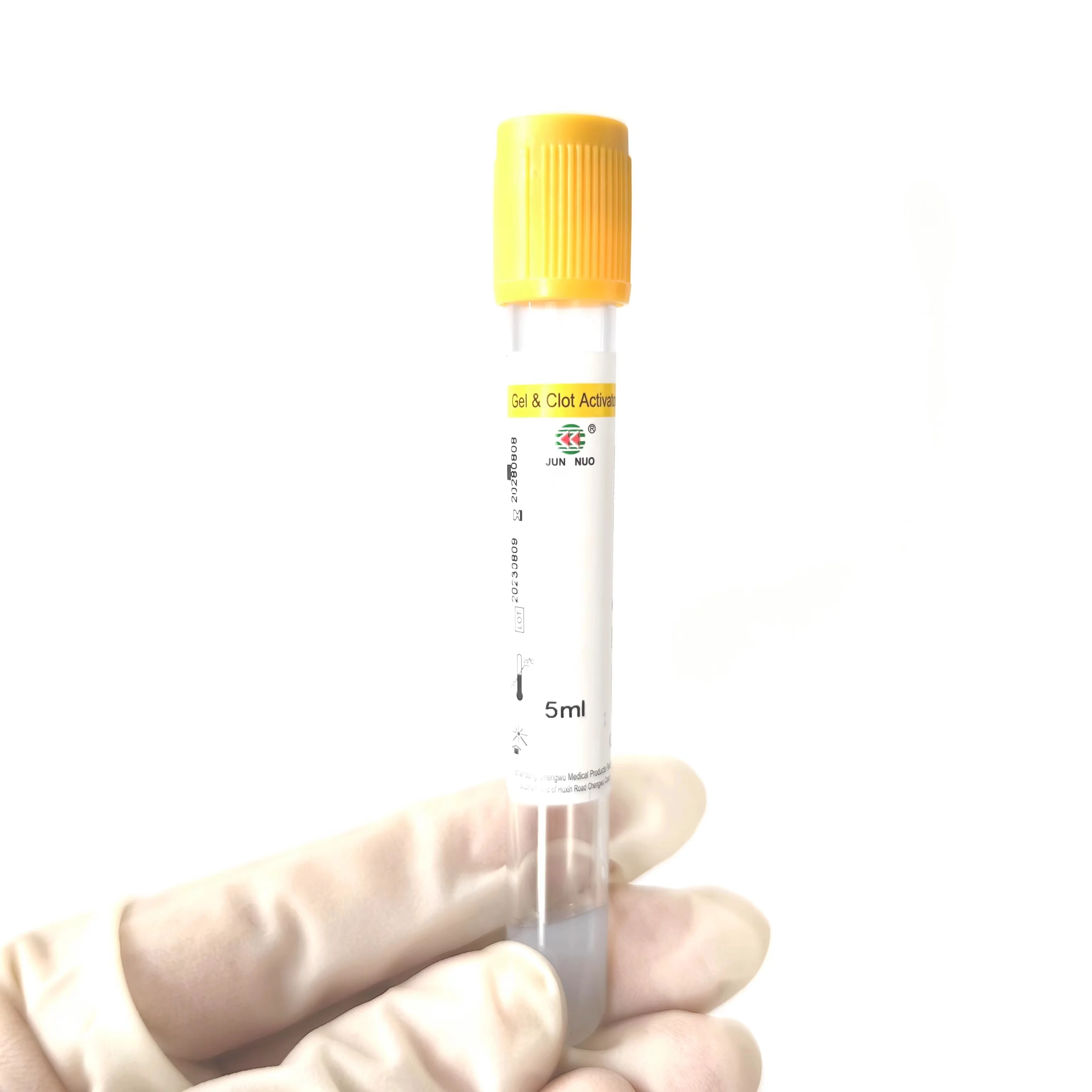 SST vacuum Blood Collection Tubes 100pcs yellow top Blood Collection Tubes