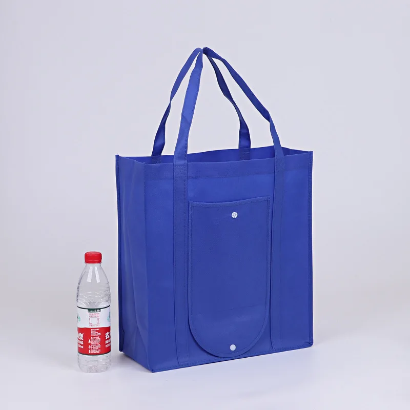 Wholesale Bulk Foldable Nonwoven Tote Bags Fashional Eco Friendly Shopping Bag  Non Woven Tote Bags for Shopping & Groceries