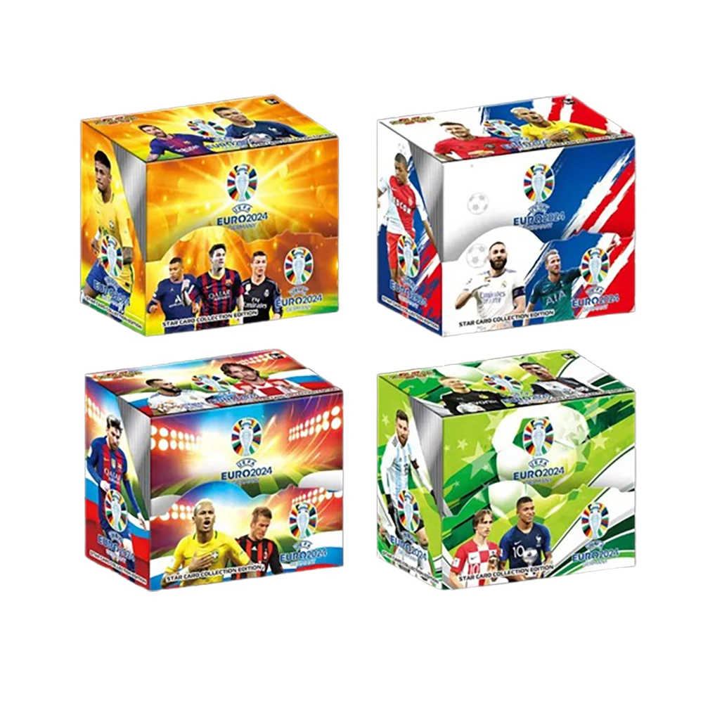 2024 top class Soccer Star Trading Game Card Sports Football Player Cards Box  Board Game Fans Collection Kids Gifts
