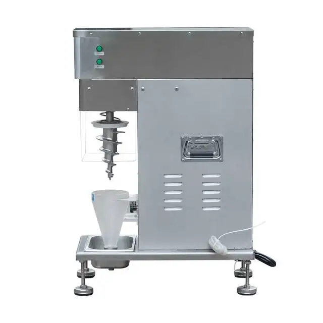 220v/110v Ice Cream Machine Ice Cream Mixer Frozen Yogurt Blending Machine Blizzard Ice Cream Maker