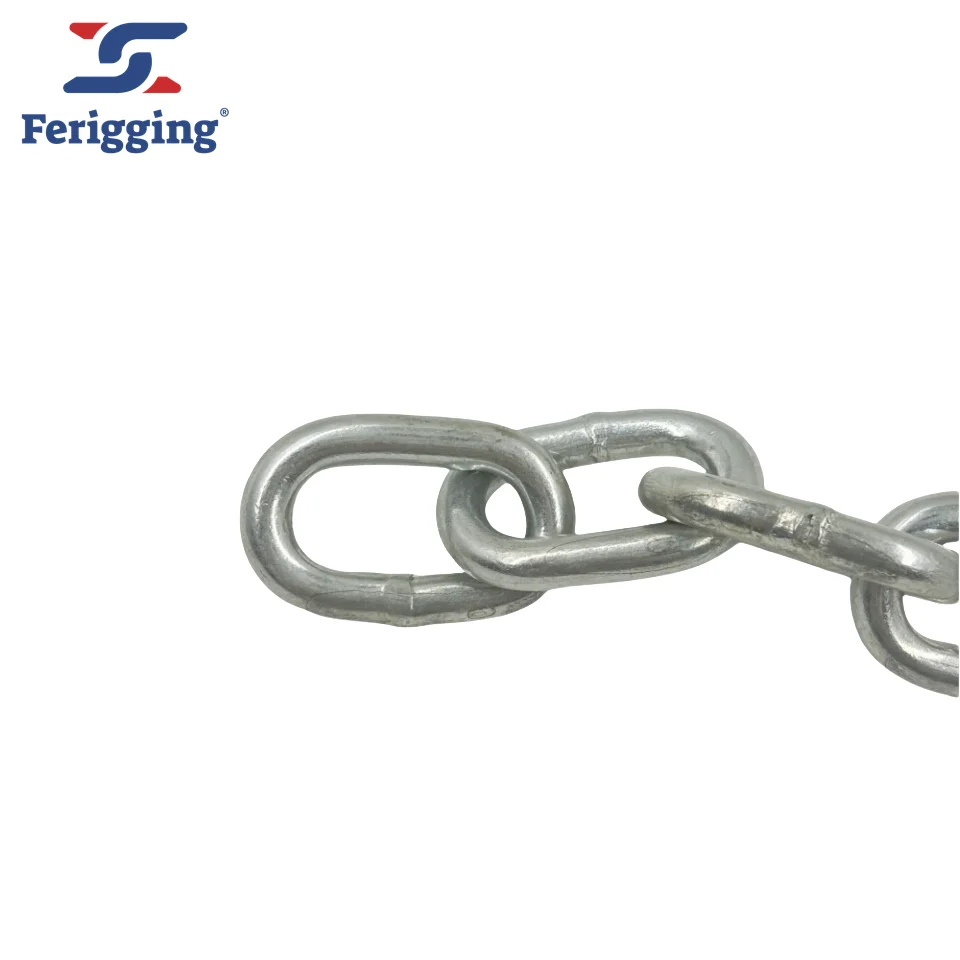 ASTM80 Standard G70 G43 G30 Heavy Duty Iron Link Chain Towing Chain Tie Down Chains With Hooks