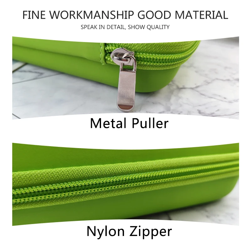 Green Hard Electronic Organizer Travel Case Electronics Accessories Cable Gadget Wire Storage Tech Bag