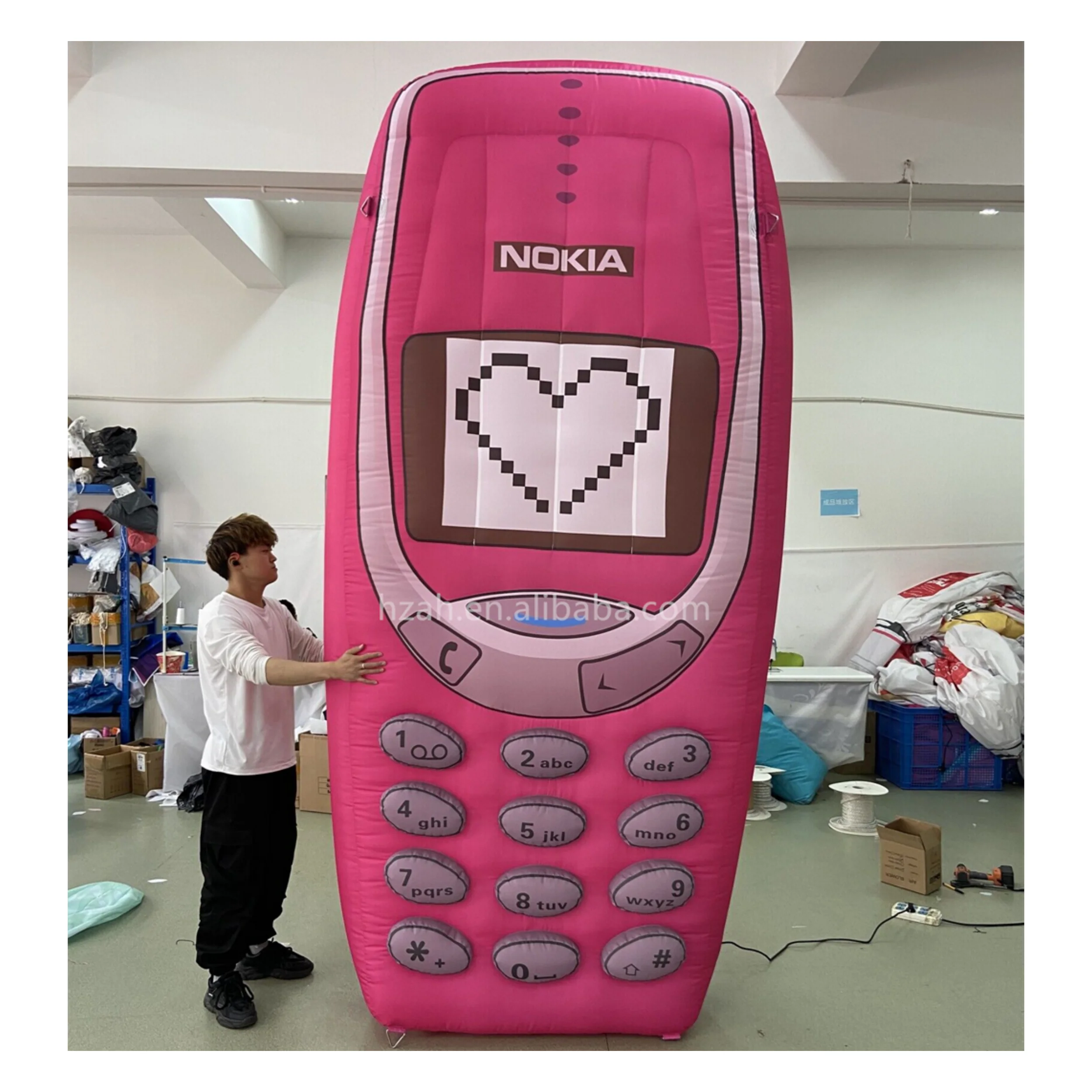 Надувные модели мобильного телефона NOKIA для рекламы