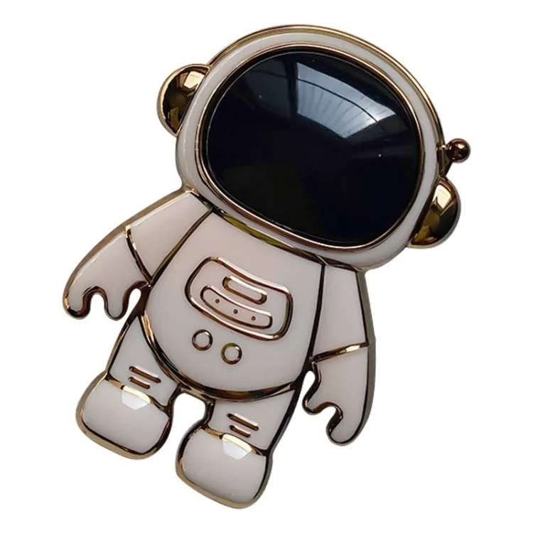 Electroplated Cartoon Astronaut Mobile Phone Holder Cellphone Kickstand Portable mobile phone holder