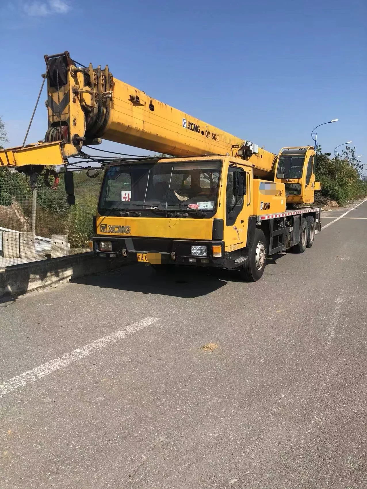 2013 Year Second hand XCMG QY25K5D 25 ton Lifting Truck Crane Full Hydraulic Crane