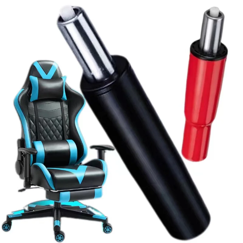 Chrome & Stainless Steel Cylinder Gas Spring Lift Struts Free Sample for Furniture Coiled Spiral Style Iron Material Boss Chair