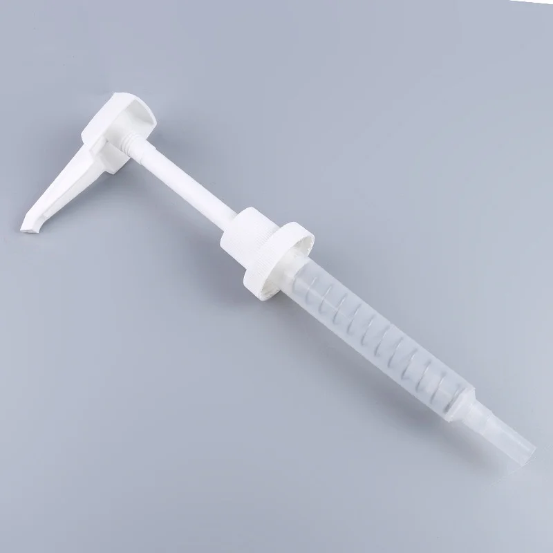 28/410 38/400 New design long neck 30cc Big Condiment Pump Dispenser Syrup Pump Food Dispenser Pump Plastic Dispenser