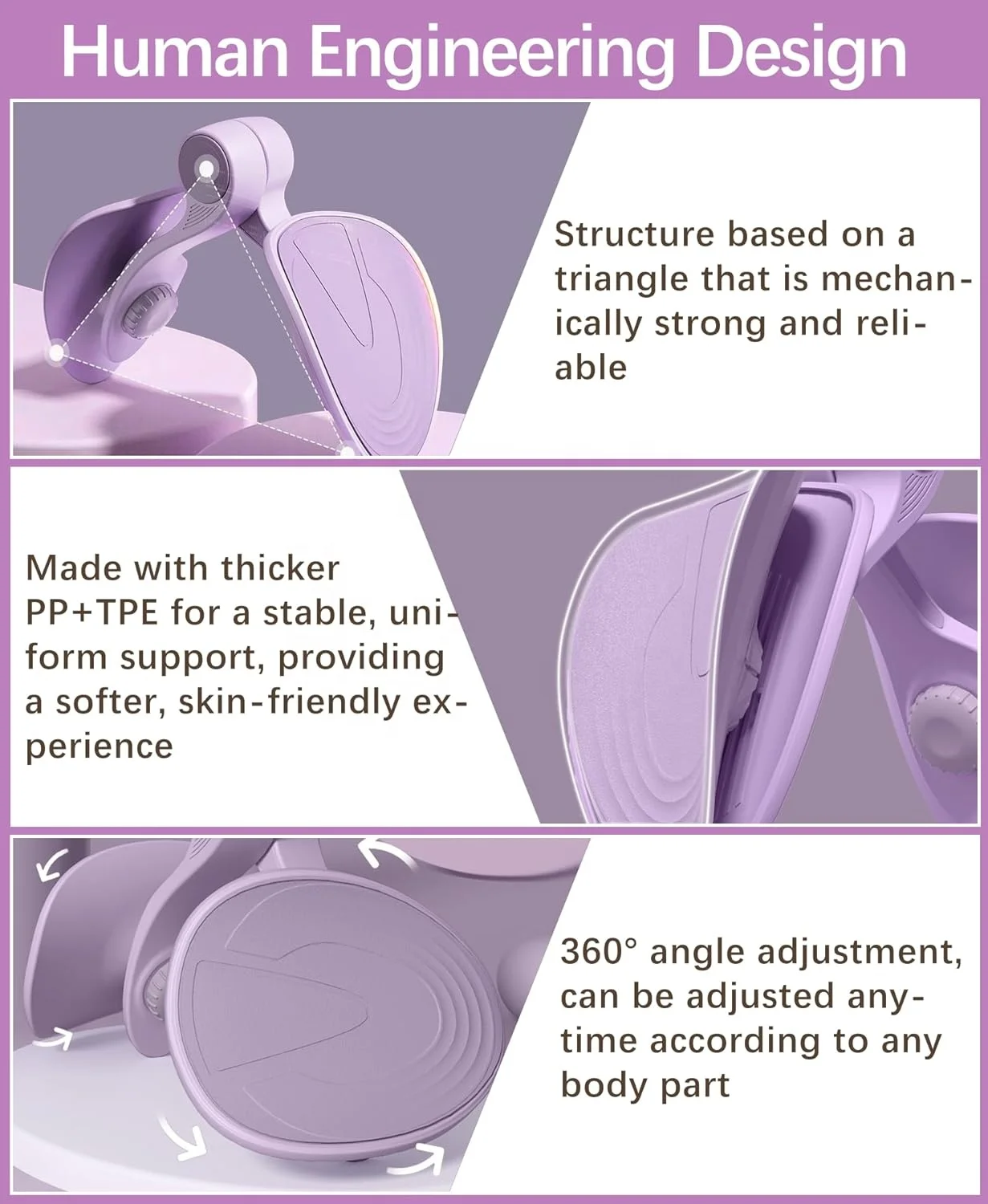 Legs Buttocks Strength Training Clip Sculptor Machine Applicable for Yoga Floor Muscle