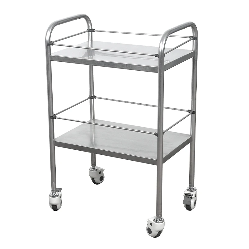 Factory Quality stainless steel trolley assembly trolley easy to use for hospital