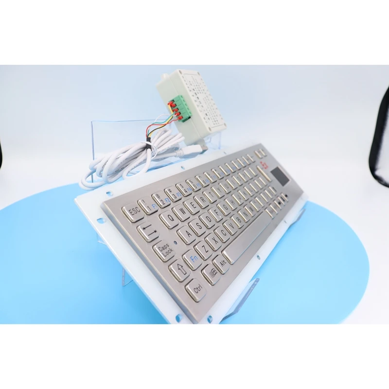 Компактная и прочная Взрывозащищенная клавиатура с 67 клавишами и сертификатом взрывозащищенности, водонепроницаемая и Пыленепроницаемая сенсорная панель