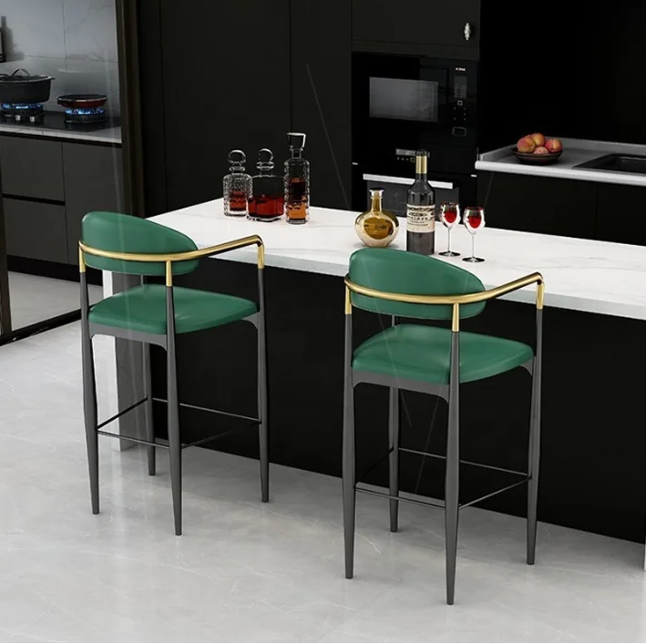 Modern velvet Bar Stool chair Furniture for Hotel Restaurant Bar home bar chair