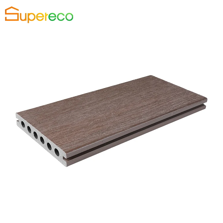 New Design And Recyclable Wpc Outdoor Flooring Made From Wood Plastic Composite For Exterior