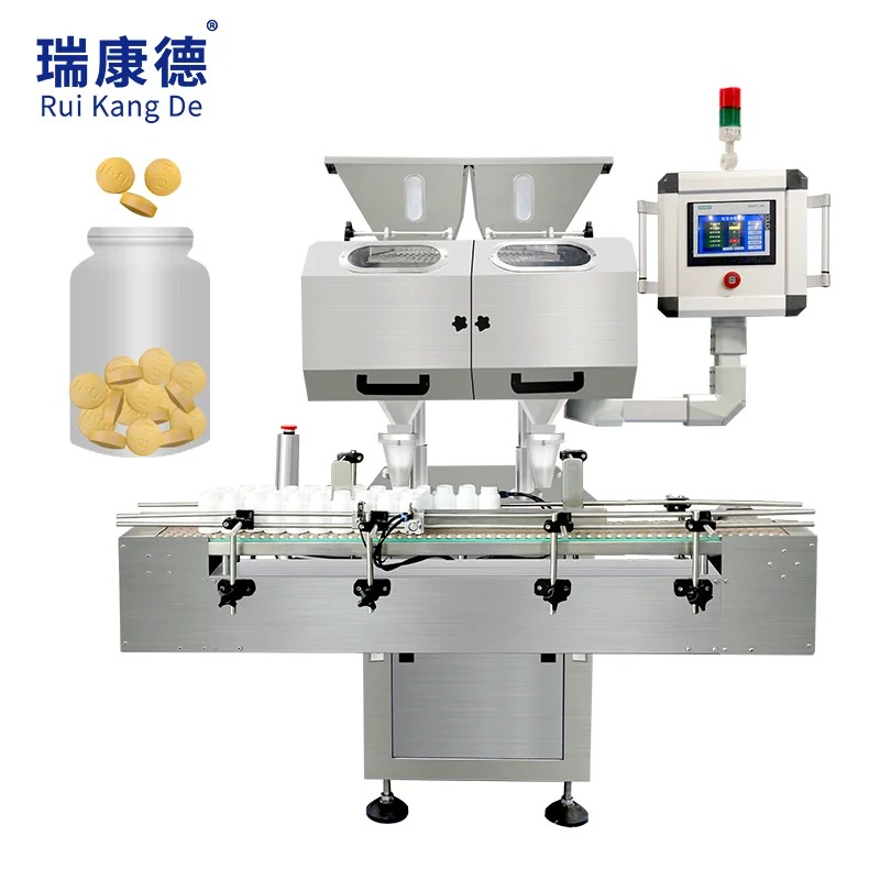 Max Output 85 Bottles/min Pharmaceutical Electronic Visual Pill Capsule Tablet Counting Machine