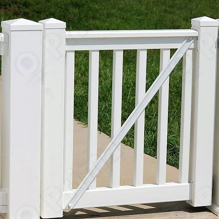 Prima  Fence PVC  Indoor Outdoor Decorative Balcony Grill Design Gate WPC Fence Railing