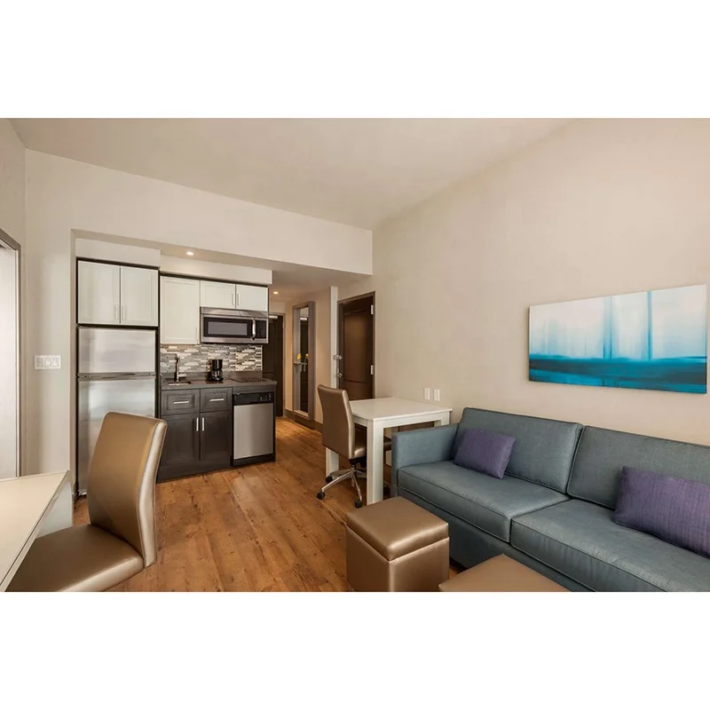 Современные спальные комплекты Homewood Suites от Хилтон мебель для гостиничного проекта изготовленные на