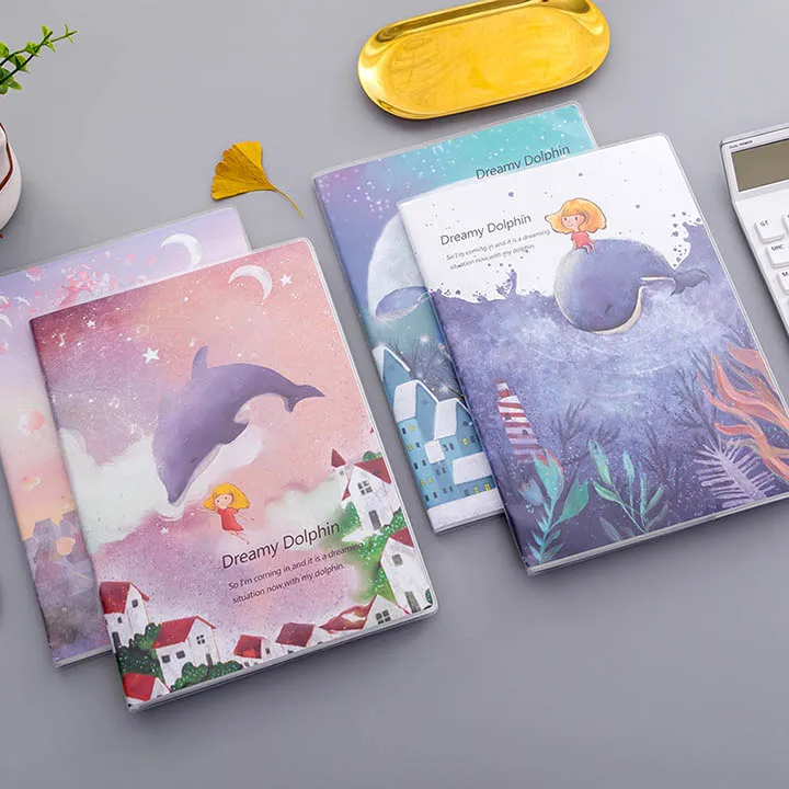 Custom Cheap A4 A5 A6 Blank Notebook Softcover School Exercise Notebook Online Printing With Logo