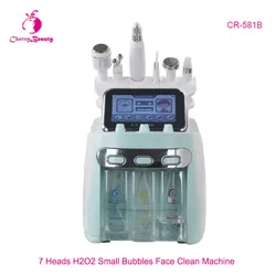 Портативная кожа 7 в 1, дермабразия mini H2o2 Aqua пилинг, многофункциональная машина для микродермабразии