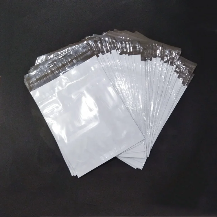 Custom A4 A5 Pocket Plastic Express Shipping Package Bag Poly Mailers Bag with Pocket