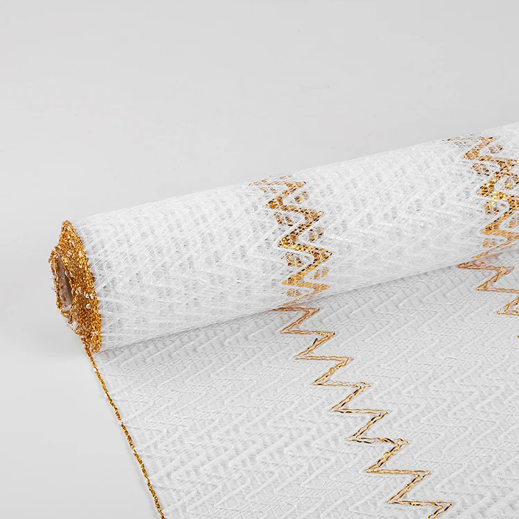 Wholesale Flower Wrap Gift Package Wrap Eco-Friendly 10 Inch Deco Mesh