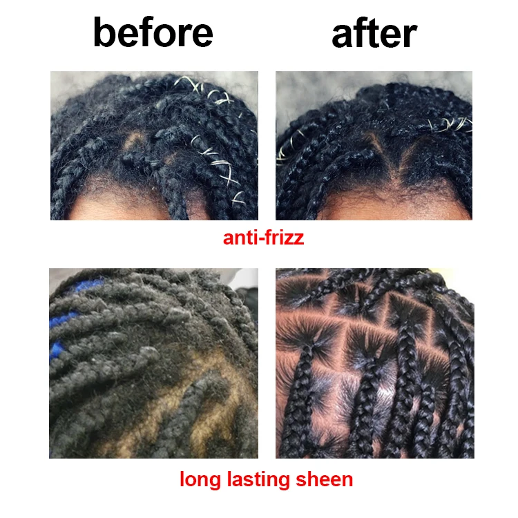 120ml Coconut Spray Mist Oil For Hair Leaves Hair With Shining Luster Soft Hair Sheen Spray Olive Oil Sheen Spray for Braid