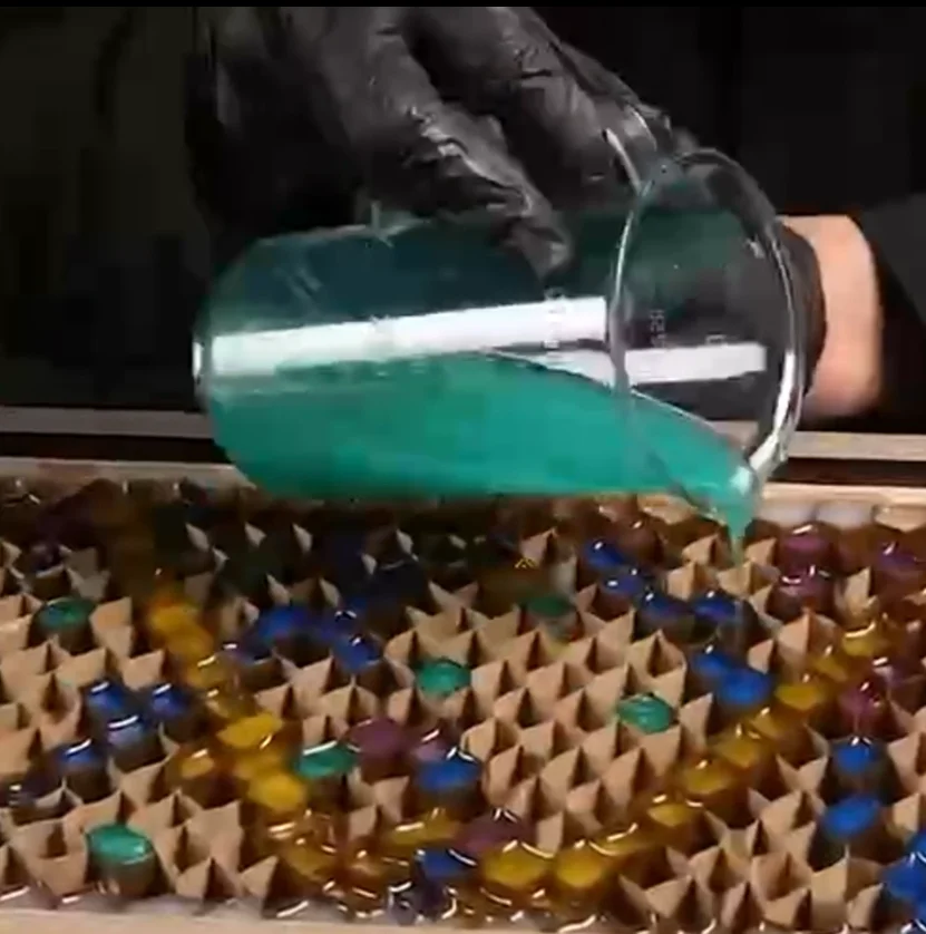 Coloray  Pigment for  plastic application effect pigment Resin Epoxy plastic color mica based glitter wholesale