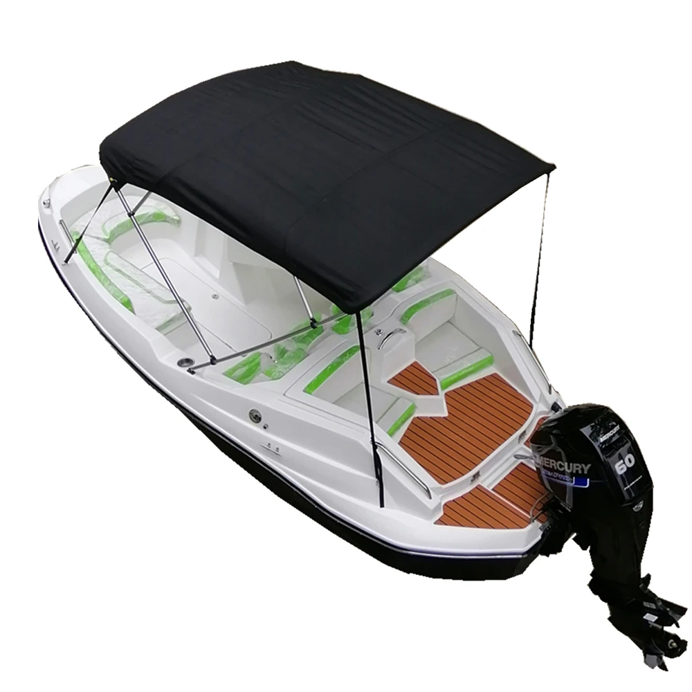 Standard equipments under 5M speed boat with 4 stroke 60 horse power outboard engine