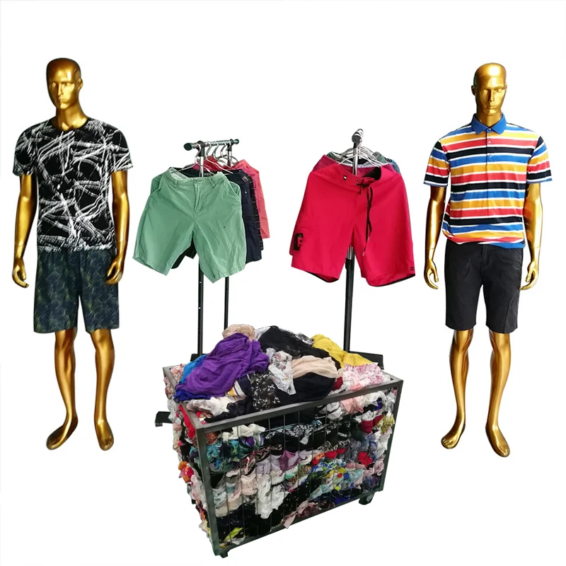 Poland Australia Mixed Branded Second Hand Men Original Short Pants Bulk Used Clothes On Sale