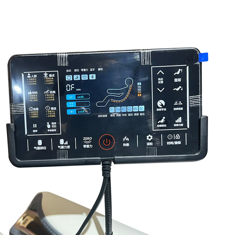 relax BEST sell high quality brand 4d SL track electric shiatsu recliner with screen touch massage chair