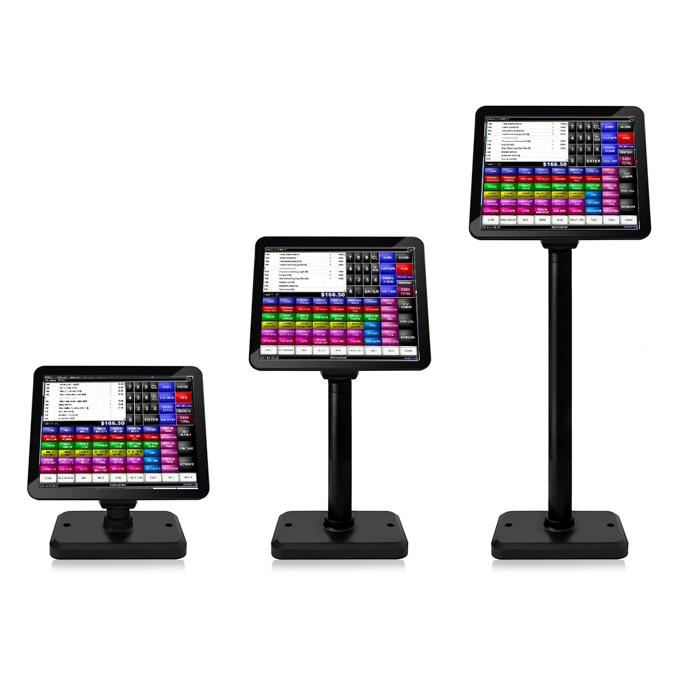 LED Customer Display 1024*768 Pos Monitor Touch Screen Monitor 9.7 Inch Capacitive USB 5V Displaylink