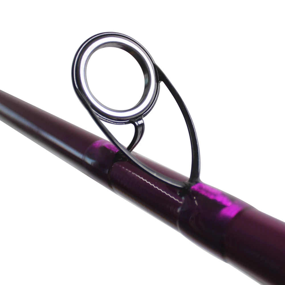SFR064 4.2m high quality nano carbon fiber blank fuji guide reel seat 3 section sea power surf casting fishing rod