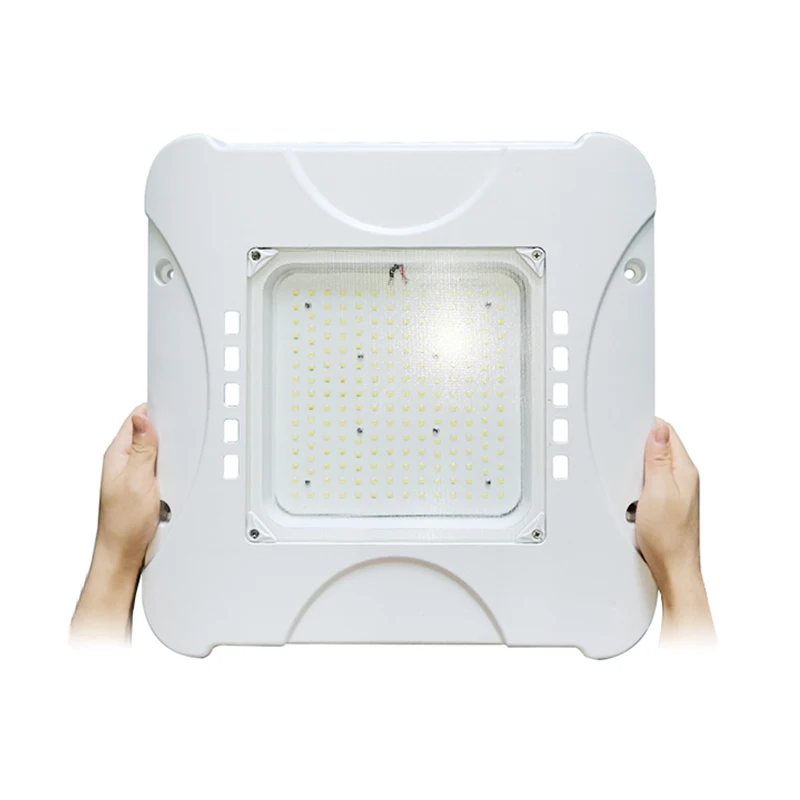 White Ceiling Installation Explosion-proof Gas Station lamp Led Canopy Light