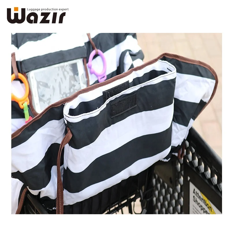 ND-2002 Folding Shopping Cart Cover And Play Mat For Baby With Belt