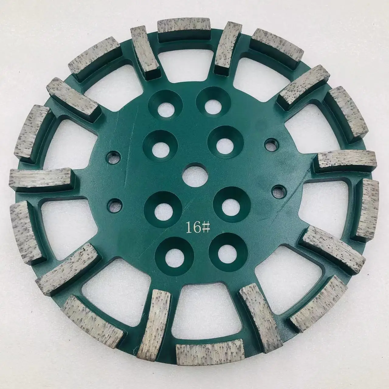 PEX 10inch 250mm Factory Wholesale Custom Universal Square Milling Wheel Diamond Segment Grinding Plate