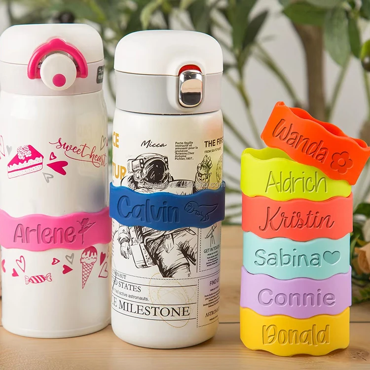 Hot selling mother and baby products milk bottle silicon band water cup cover baby bottle non-slip anti-scalding silicone band