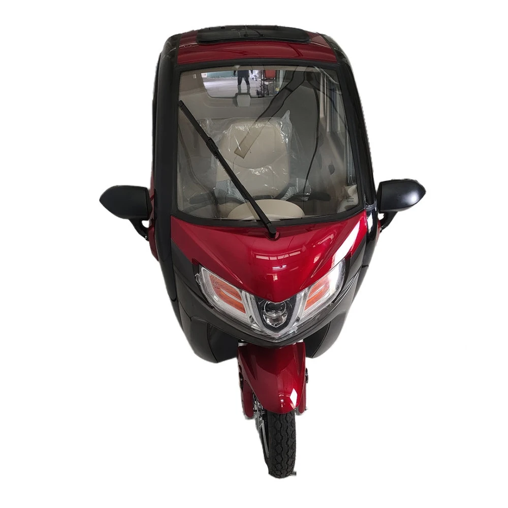 Enclosed Passenger Car Trike Adult Electric Tricycle In Israel