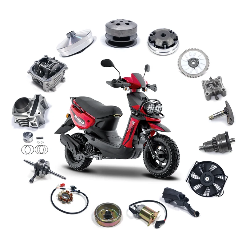 repuestos por mayor de motor partes para Italika XW150 motonetas motor partes refacciones piezas de Italika gas 150 cc scooters