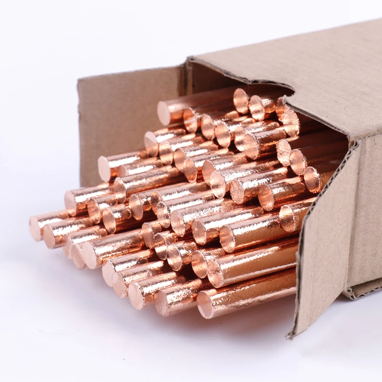 new In 2020, the new 6*355mm DC Pointed copper covered carbon gouging rod for metal cutting plant