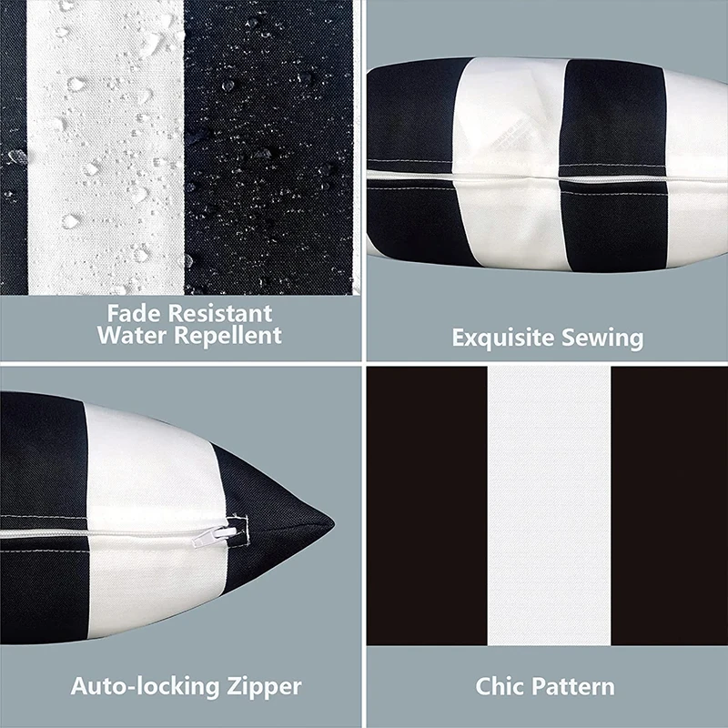 Pillow Style Outdoor Furniture Cushions Chair Seat Cushions Customized Patio Furniture Cushion for Coffee Shop