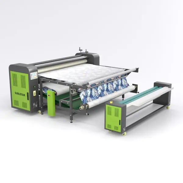 SUBLISTAR 320mm Drum Diameter 1700mm Transfer Width Heat Rotary Oil Press Sublimation Machine
