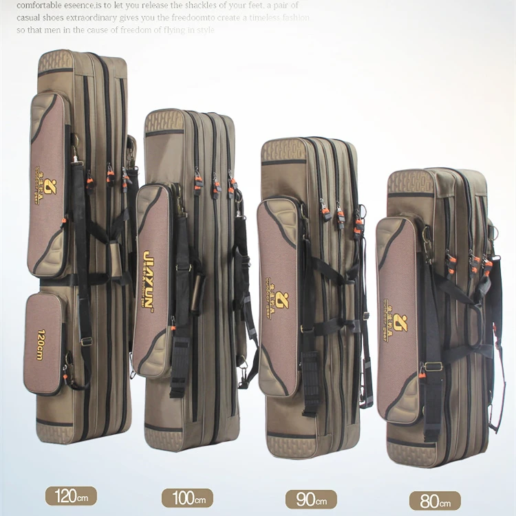 3 слоя Рыболовная Сумка большой емкости портативный рыбы полюс Инструменты сумка для хранения снасти приспособления сумки через плечо Сумки из натуральной кожи Спорт на открытом воздухе