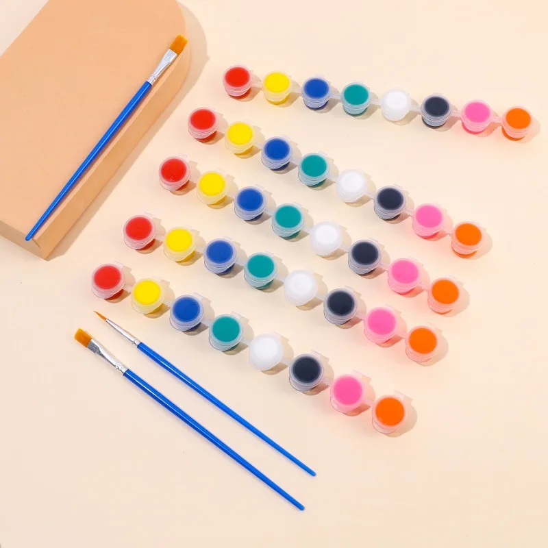 High Quality Wholesale 2ml Watercolor Paint 8-Color Integrated Watercolor Pigment