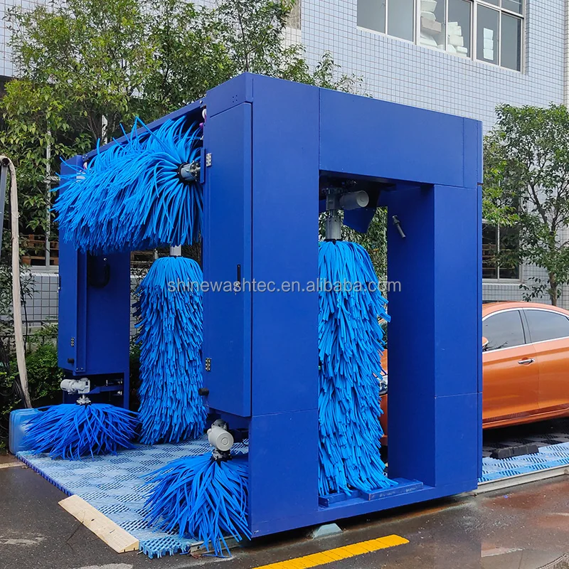 Shinewash Электрический привод сквозь Роликовые Машины Для Мойки автомобиля автоматическая машина высокого давления/Оборудование для мойки