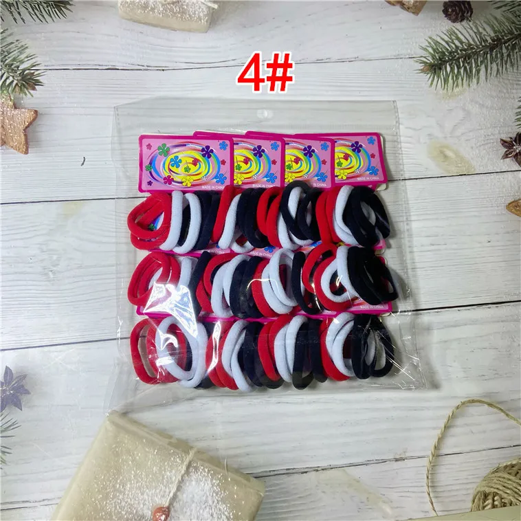 72 шт./упаковка, Детские нейлоновые резинки для волос